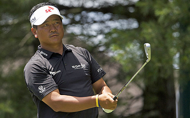 K.J. Choi is part of a three-way tie for second, one stroke behind leader Scott Langley. (USATSI)