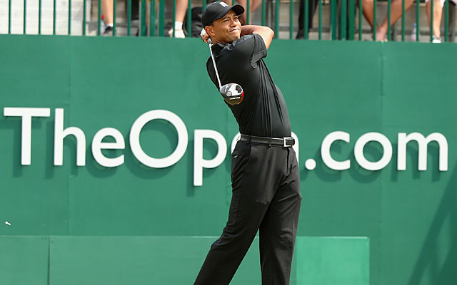 Tiger Woods uses his driver on four holes and misses the fairway on five times. (Getty Images)