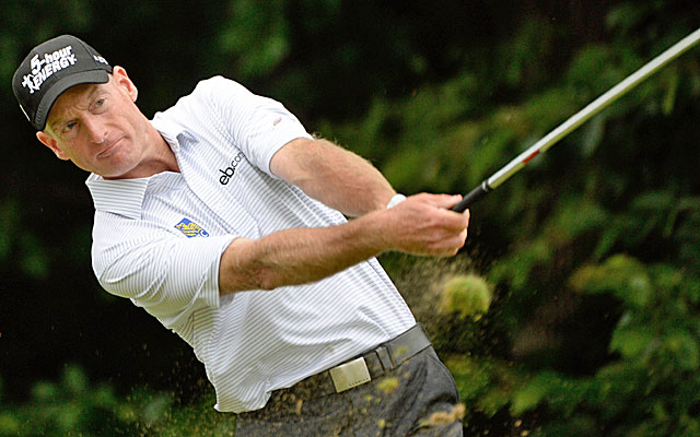 Jim Furyk has had only one bogey -- on the fourth hole of the first round -- at Royal Montreal. (USATSI)