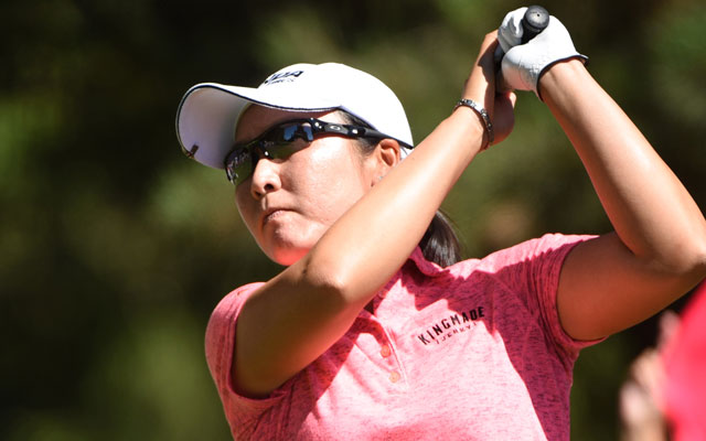 Candie Kung has had at least a share of the lead for the last two rounds. (USATSI)