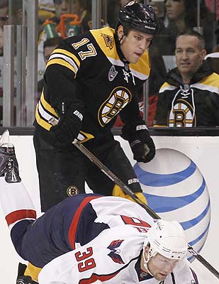 Boston needs wingers like Milan Lucic to stay healthy. (AP)