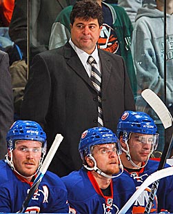 The Islanders have tried a coaching change, but Jack Capuano hasn't stemmed the tide. (Getty Images)