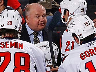Bruce Boudreau's team still leads the Southeast at 18-11-3 despite a six-game losing streak. (Getty Images)