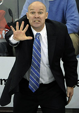 A franchise icon, John MacLean was a Devils assistant and minor-league coach before his brief stint as the boss. (AP)