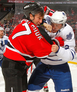 Ilya Kovalchuk is starting to show signs of frustration. (Getty Images)