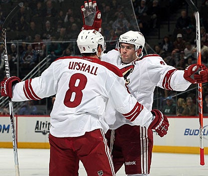Keith Yandle's eighth goal and 36th assist makes him the top scorer in the league among defensemen. (Getty Images)