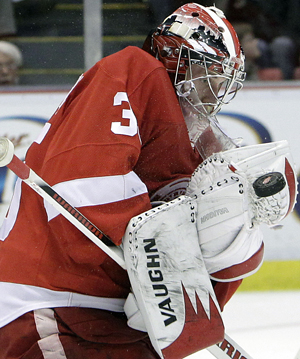 Jimmy Howard has allowed only six goals in his past four starts. (AP)