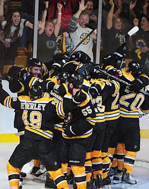 The Bruins are back in the Stanley Cup Finals for the first time since 1990. (US Presswire)