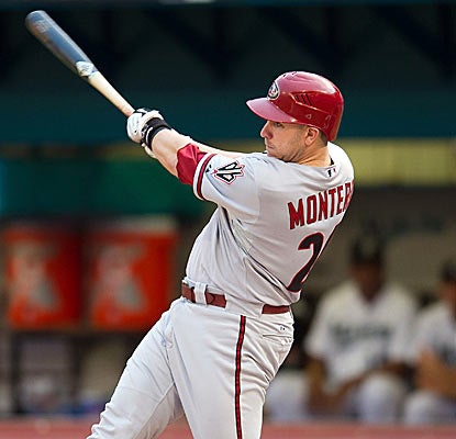Miguel Montero powers the Diamondbacks with three doubles and four RBI against the sinking Marlins.  (US Presswire)