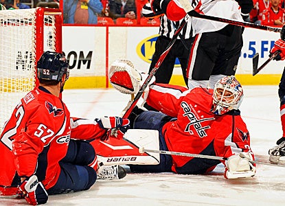 Tomas Vokoun saves 33 of 34 shots against the Senators to help the Capitals stay perfect on the young season. (Getty Images)