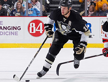 Jordan Staal finds the net twice, with the second goal as part of a three-goal flurry in the third period. (Getty Images)