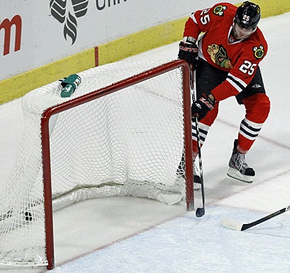 Viktor Stalberg has an easy formality, scoring an empty-net goal for his first career three-goal game in the NHL. (AP)
