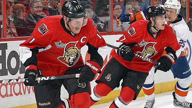 Daniel Alfredsson and the Sens try to keep their season in 'pleasant surprise' territory. (Getty Images)
