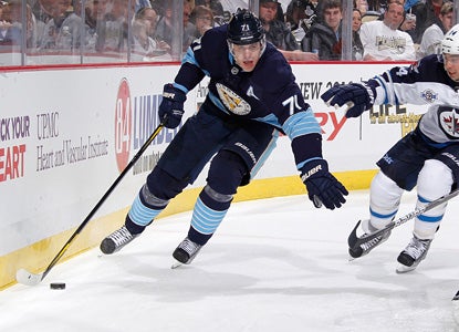 Evgeni Malkin enjoys a monster game, scoring a goal and assisting on four to add to his NHL-leading point total. (Getty Images)
