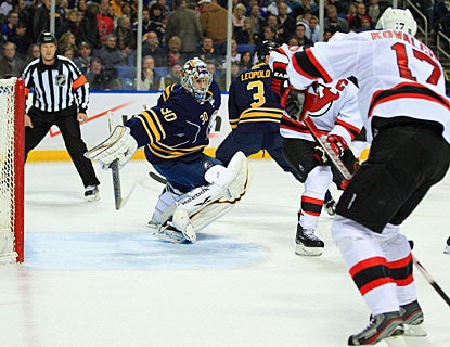 Ilya Kovalchuk, who has 12 career three-goal games, gets his first hat trick in a Devils uniform. (US Presswire)