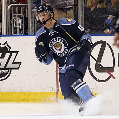 Jack Skille adds a late third-period insurance goal to help seal the Panthers' win.  (Getty Images)