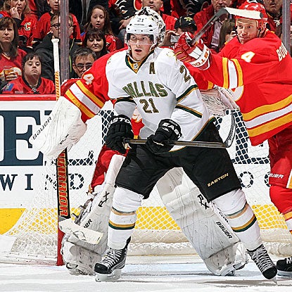 Loui Eriksson scores a short-handed goal, adds an assist, and then connects for a shootout score in the Stars' win. (Getty Images)