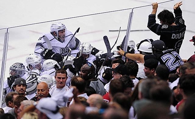 It has taken decades to build in sunny L.A., but the Kings finally have a 'rabid' fan base. (US Presswire)