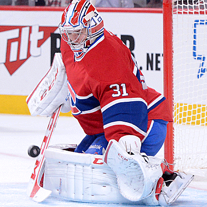 Carey Price stops 31 to defeat the Senators and win his sixth consecutive start for the Canadiens. (Getty Images)