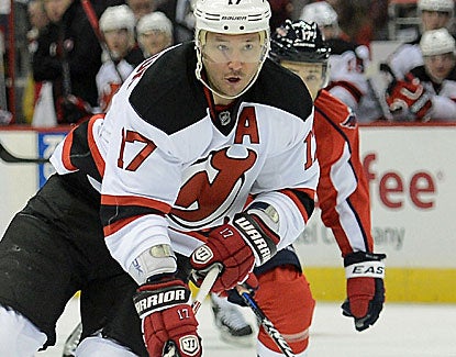 Ilya Kovalchuk scores the tiebreaking goal on a 5-on-3 power play with about 8 1/2 minutes left. (Getty Images)