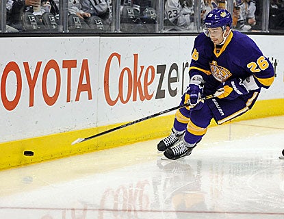Los Angeles Kings defenseman Slava Voynov ties a career high with his second three-assist game in a week. (USATSI) 