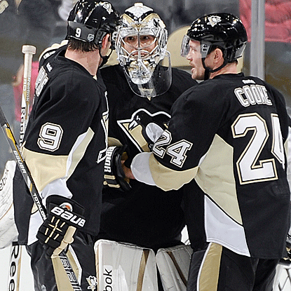 Their 10-game win streak is the Pens longest of the season and second-longest in the NHL. (Getty Images)