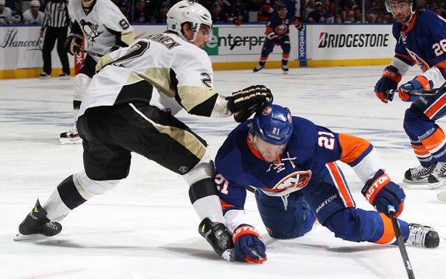 The Pittsburgh Penguins did just enough to eliminate Kyle Okposo and the New York Islanders. (USATSI)