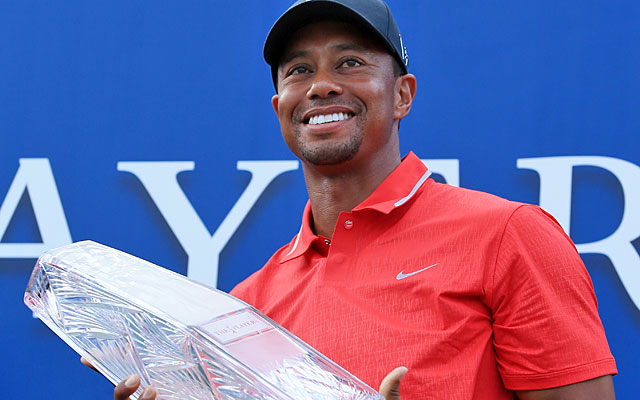 Tiger Woods is the fourth player to win the Players Championship more than once. (Getty Images)