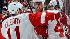 NHL playoff action