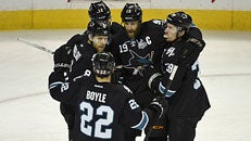 Sharks beat LA, even series