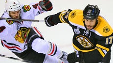 Bruins shut out Hawks