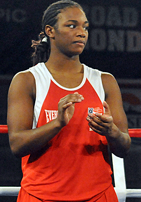 Shields has the energy and stamina of a 4-5 year older average male fighter. (US Presswire)