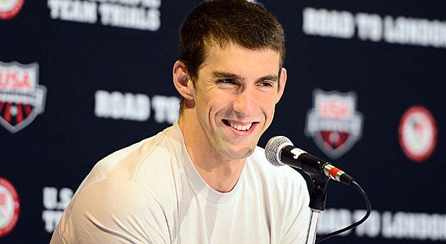 Michael Phelps downplays his teammate's critical comments during media day. (US Presswire)