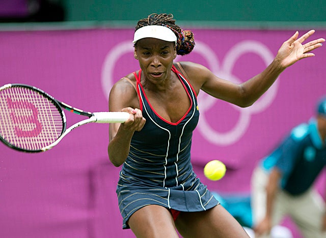 Williams dominates at the net, converting on 15 of 16 points when she moved forward. (Getty Images)
