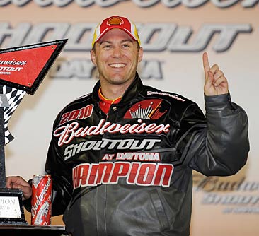 Harvick's win in the Bud Shootout isn't a precursor. &nbsp;(Getty Images)