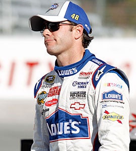 Jimmie Johnson hasn't had as much to smile about this season compared to past seasons. (Getty Images)