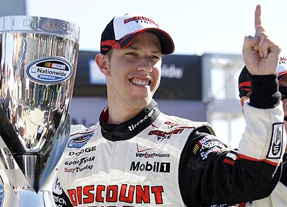 With two races left, Brad Keselowski wraps up the driver's championship with a third-place finish. (AP)