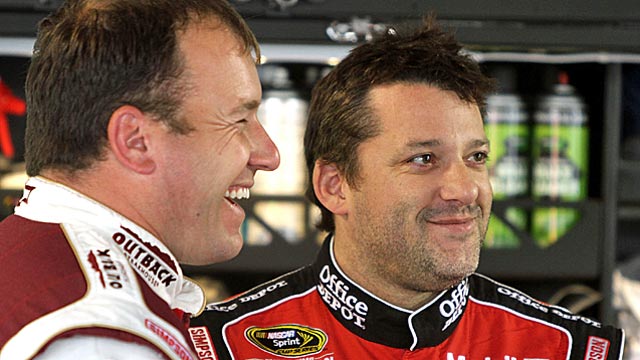 Ryan Newman wins on a short track right after Tony Stewart wins on an intermediate track. (Getty Images)