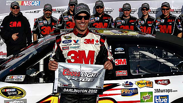 Greg Biffle shoots for his third Darlington win after victories in 2005 and '06. (US Presswire)