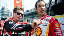 Ryan Briscoe and Helio Castroneves for multi