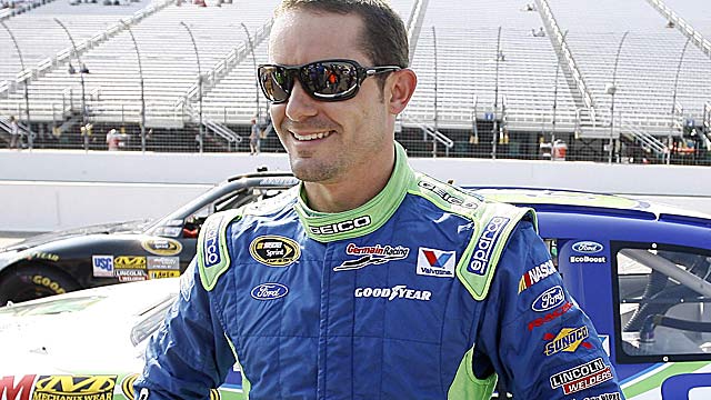 By virtue of his first practice speed, Casey Mears will have the No. 1 starting position at Bristol. (US Presswire)