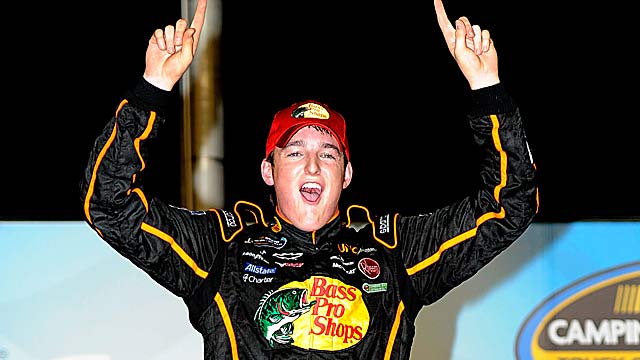 Ty Dillon says 'it's a relief to finally get my first NASCAR win.' (Getty Images)