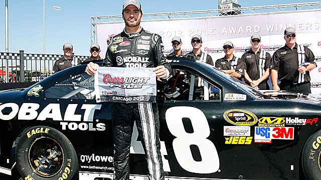Jimmie Johnson is well positioned to get his first Cup win at Chicagoland. (Getty Images)