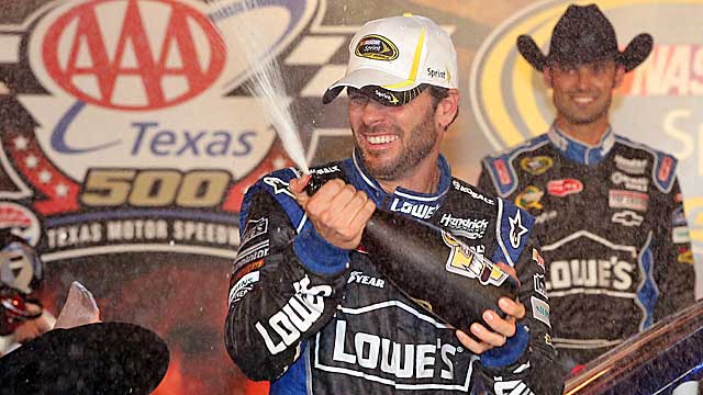 Johnson already has five Sprint Cup titles and is on the verge of his sixth. (Getty Images)