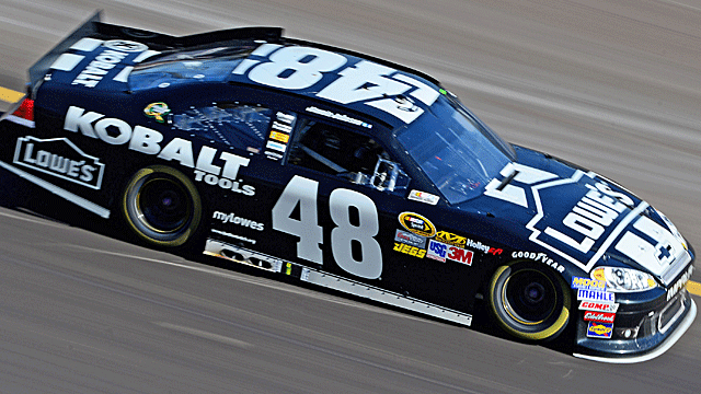Jimmie Johnson's seven-point lead over Brad Keselowski evaporated after Sunday's race. (US Presswire)