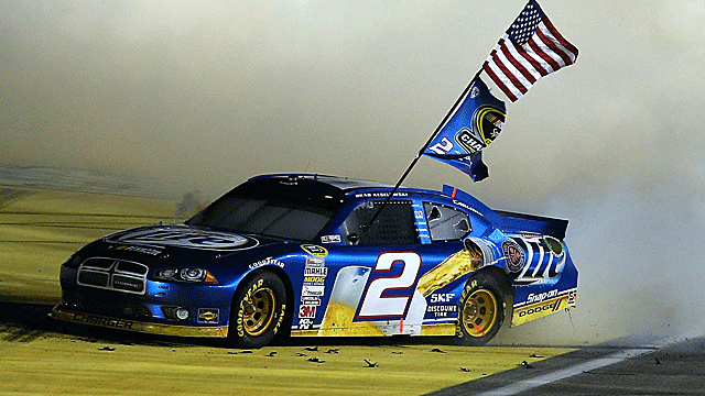 Brad Keselowski wins the Sprint Cup Series title, finally giving Roger Penske NASCAR's top prize. (Getty Images)