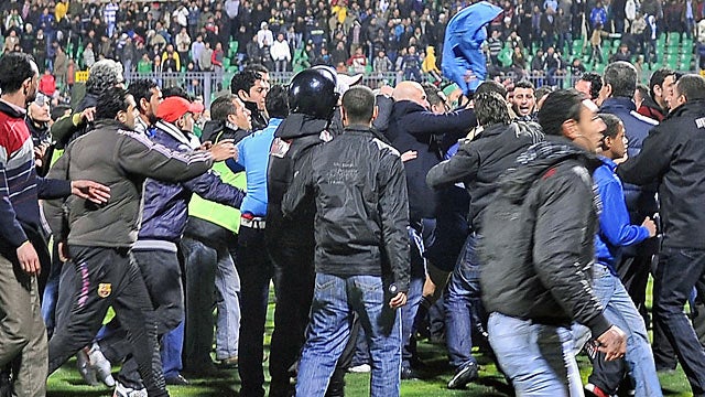Wednesday's incident represents the worst display of soccer violence in Egypt. (Getty Images)