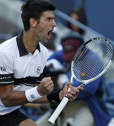 Novak Djokovic is in the U.S. Open semifinals for the fourth time in the last five years. (AP)