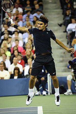 'I'm confident the results will come back eventually,' Roger Federer says. 'I'm doing all the right things.' (Getty Images)