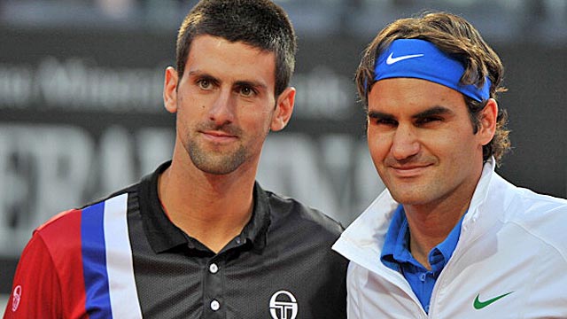 Federer bested Djokovic in an epic four-set semifinal in Paris last year. (Getty Images)
